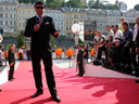 Moderování červeného koberce - 45.Mezinárodní filmový festival v Karlových Varech